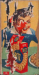 Mimmo Rotella RITZ, 1963 D&eacute;collage su tela 113,5 x 58,5 cm Fondazione Mimmo Rotella
