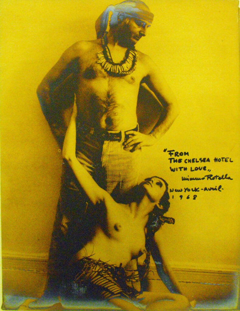 Mimmo Rotella New York, Avril, 1968 Tela emulsionata Fondazione Mimmo Rotella