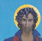 MAXXI, Pazienza, Disegno per copertina di Pompeo 1987 tecnica mista su carta. Collezione Privata