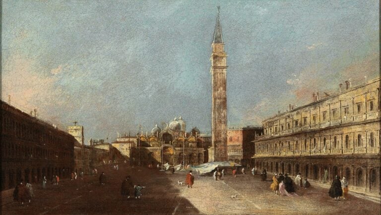 Francesco Guardi, Piazza San Marco a Venezia