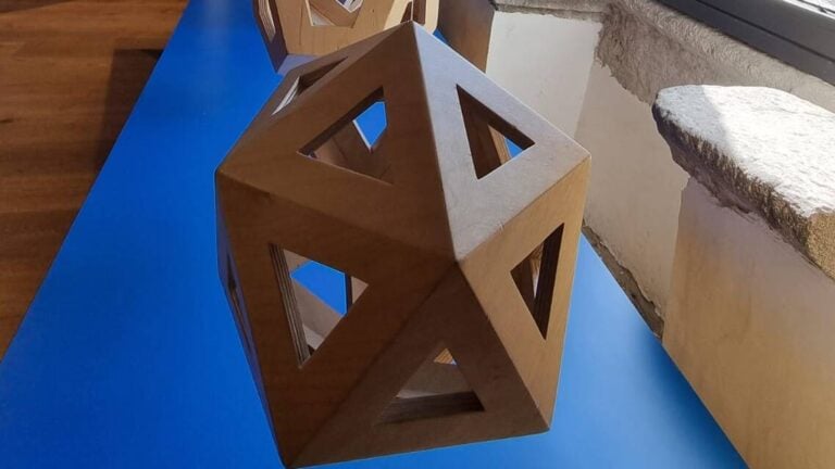 Exhibition view, Agor&agrave;, Scienza e matematica dal Mediterraneo antico, Casale di Santa Maria Nova, Parco Archeologico dell&rsquo;Appia Antica, Roma