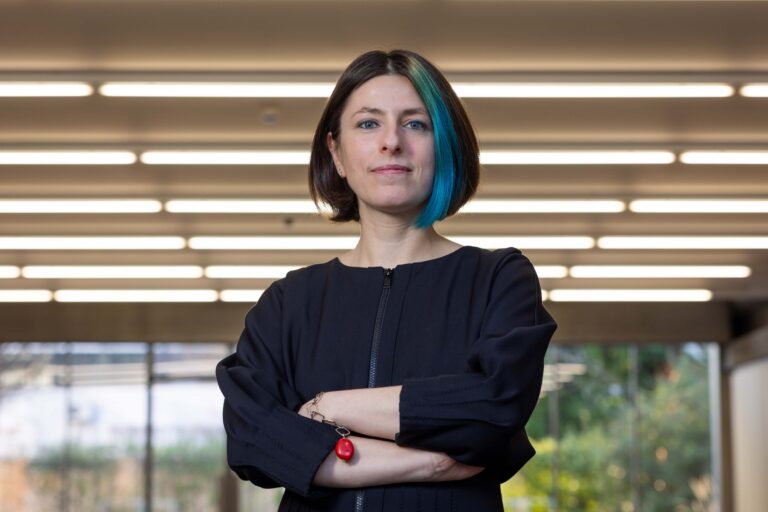 Ritratto Sara Piccinini - Direttrice Collezione Maramotti / Portrait of Sara Piccinini - Collezione Maramotti Director Ph. Bruno Cattani