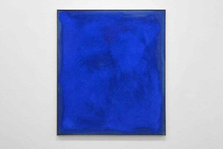 Giulio Turcato, In blu, 1979. Courtesy dell'Archivio Giulio Turcato. &copy; GIULIO TURCATO, by SIAE