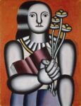Fernand Léger, Donna con mazzo di fiori, 1924, LaM, Musée d’art moderne, d’art contemporain et d’art brut de Lille Métropole, Villeneuve d’Ascq © FERNAND LEGER, by SIAE 2025. © Muriel Anssens/Ville de Nice