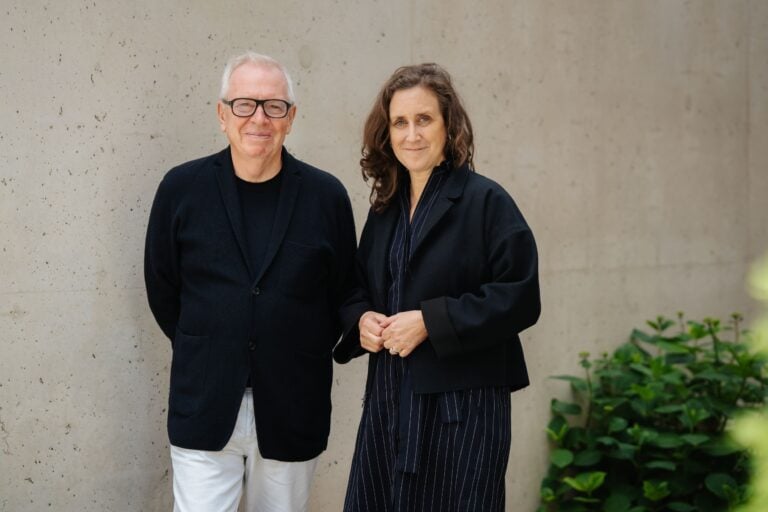 David Chipperfield and Hanna Stj&auml;rne &copy; Nobel Prize Outreach. Photo: Cl&eacute;ment Morin