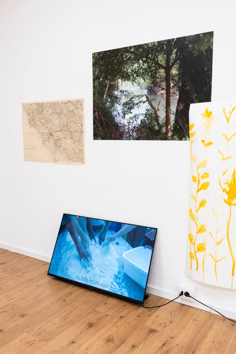 Camille Orlandini Faire pain commun, 2025, installazione site-specific. Courtesy Latitudo Art Projects e CAP. Photo: LALO studio