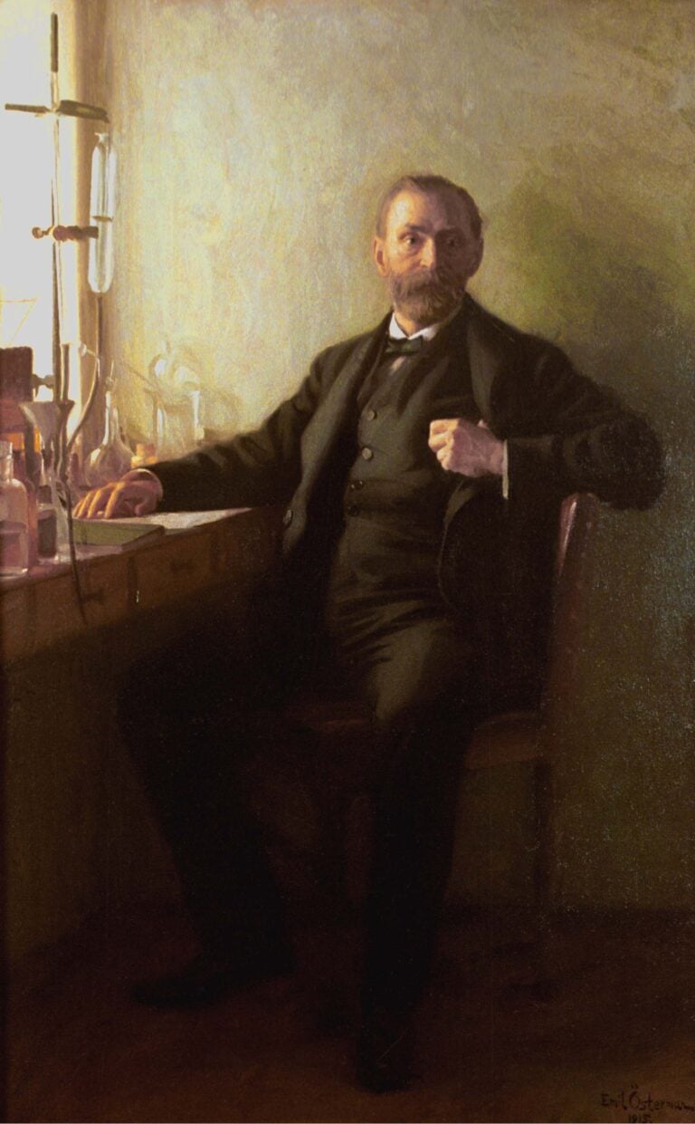 Official portrait of Alfred Nobel by Emil &Ouml;sterman. &copy;The Nobel FoundationOfficial portrait of Alfred Nobel by Emil &Ouml;sterman. &copy;The Nobel Foundation