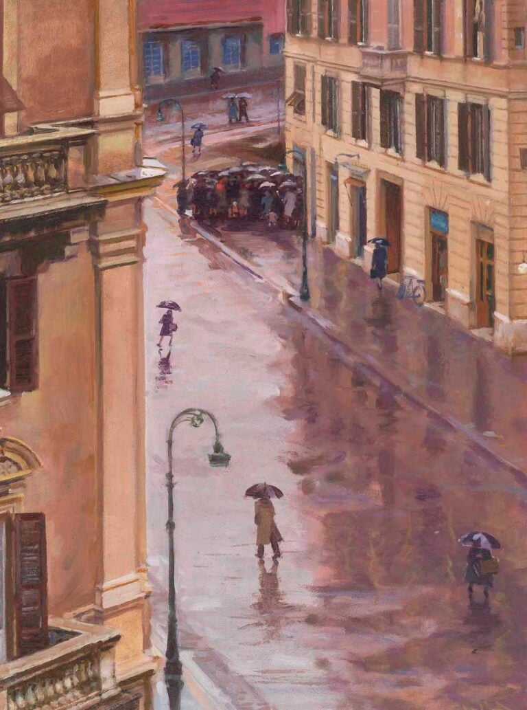 Giacomo Balla, La fila per l'agnello 1942, in mostra a Parma