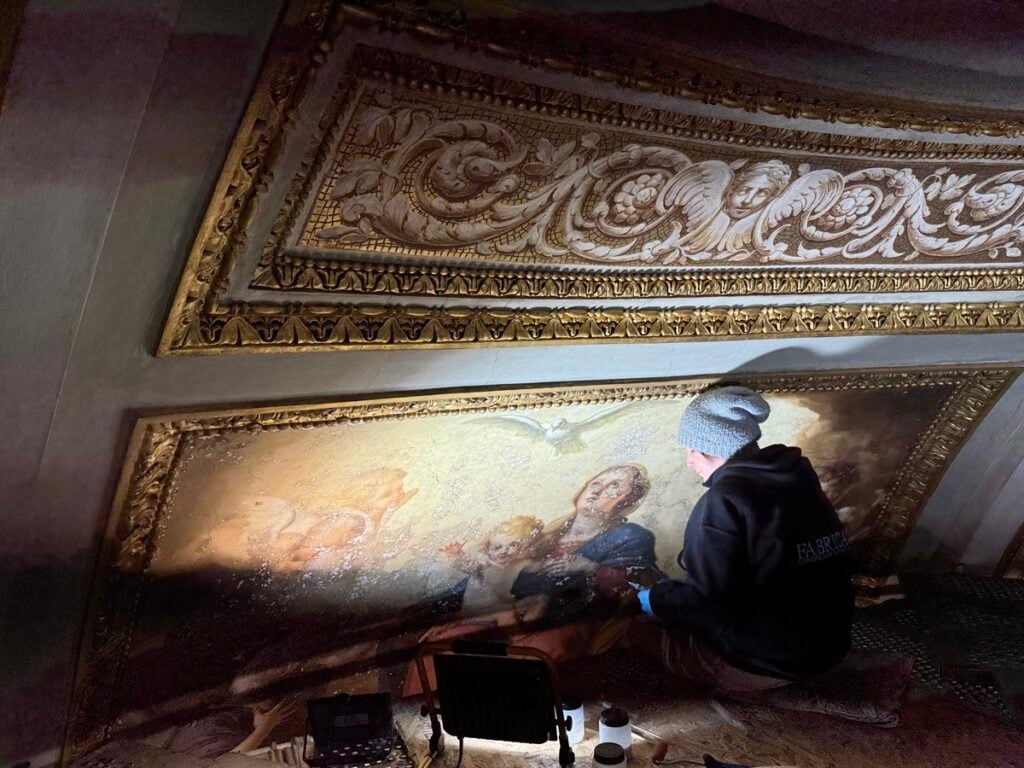 Visite in cantiere: ecco come salire sulle impalcature per scoprire la chiesa di S. Silvestro e Martino a Roma durante i restauri