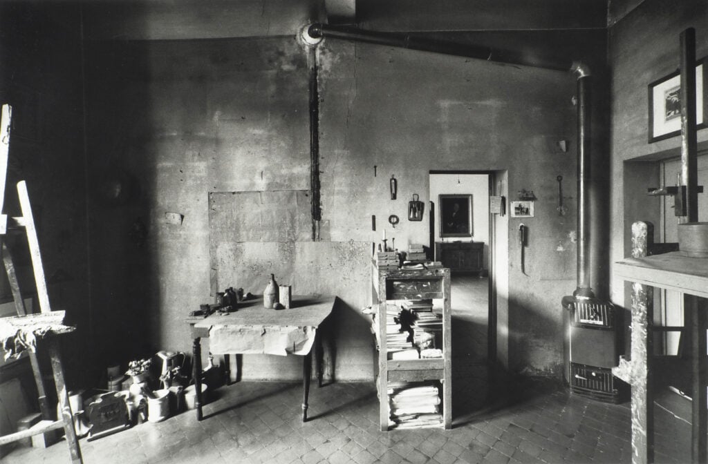 Lo studio di Giorgio Morandi, Gianni Berengo Gardin, 1993