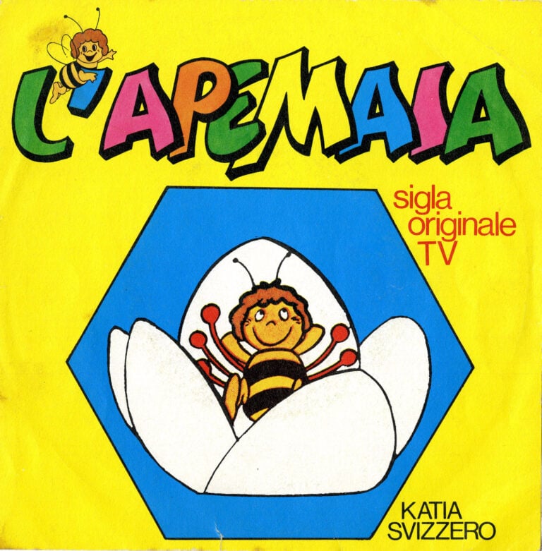 Copertina del mitico 45 giri che resto╠Ç in classifica per 21 settimane