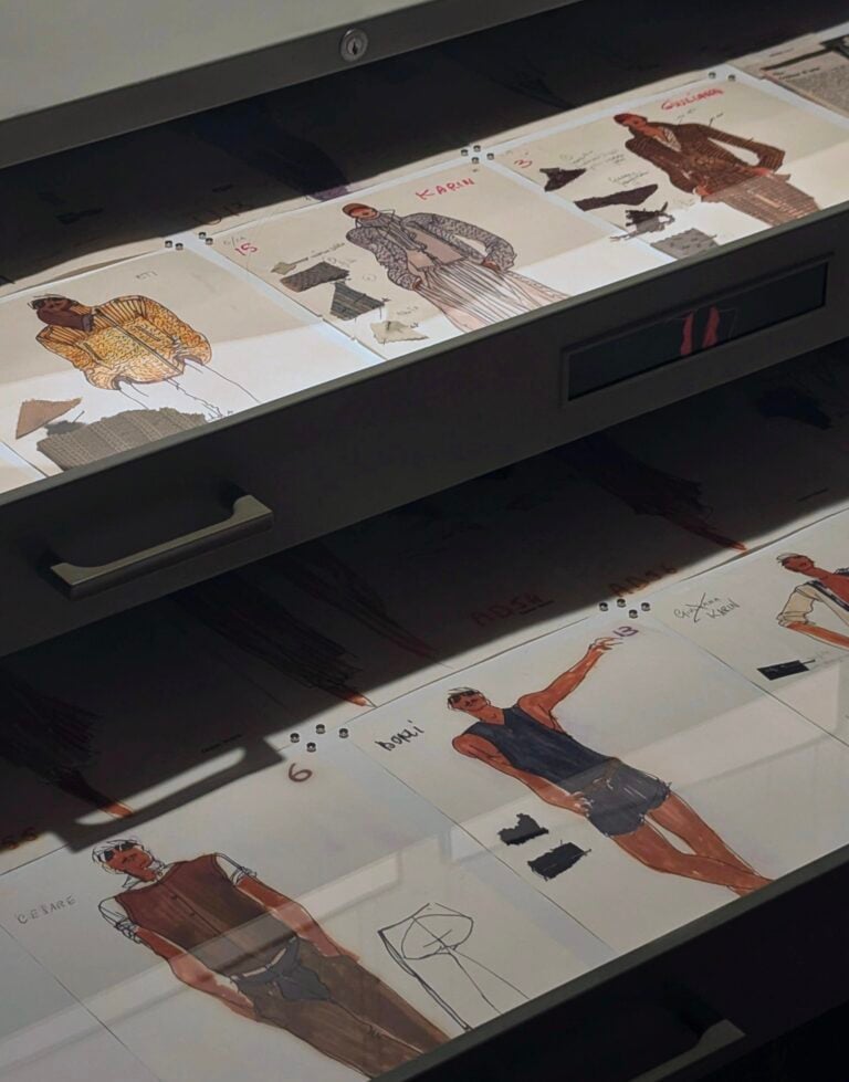 Giorgio Armani Archivio CSAC, Installation View