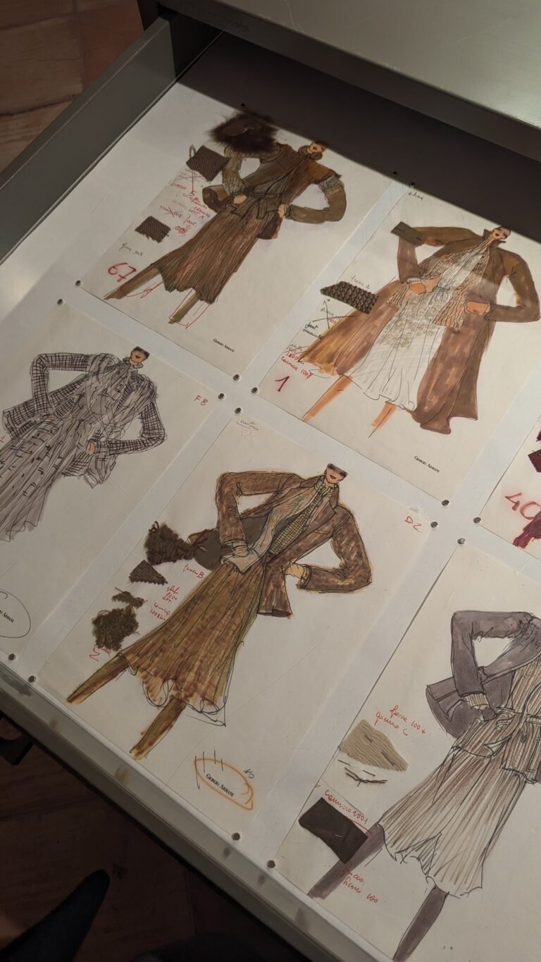 Giorgio Armani Archivio CSAC, Installation View
