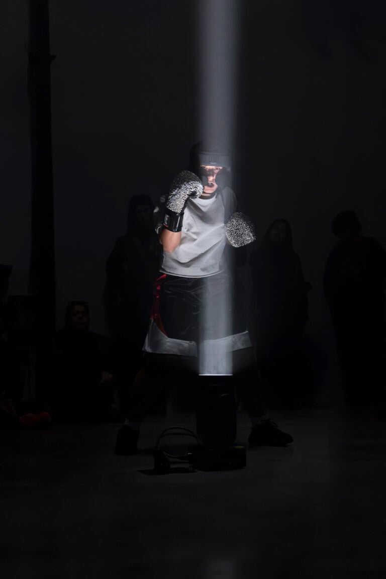 Gaia De Megni, Sunday Best, 2025. Performer Rebecca Mari. Photo Alessio Belloni