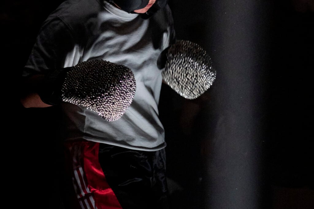 Gaia De Megni, Sunday Best, 2025. Performer Rebecca Mari. Photo Alessio Belloni