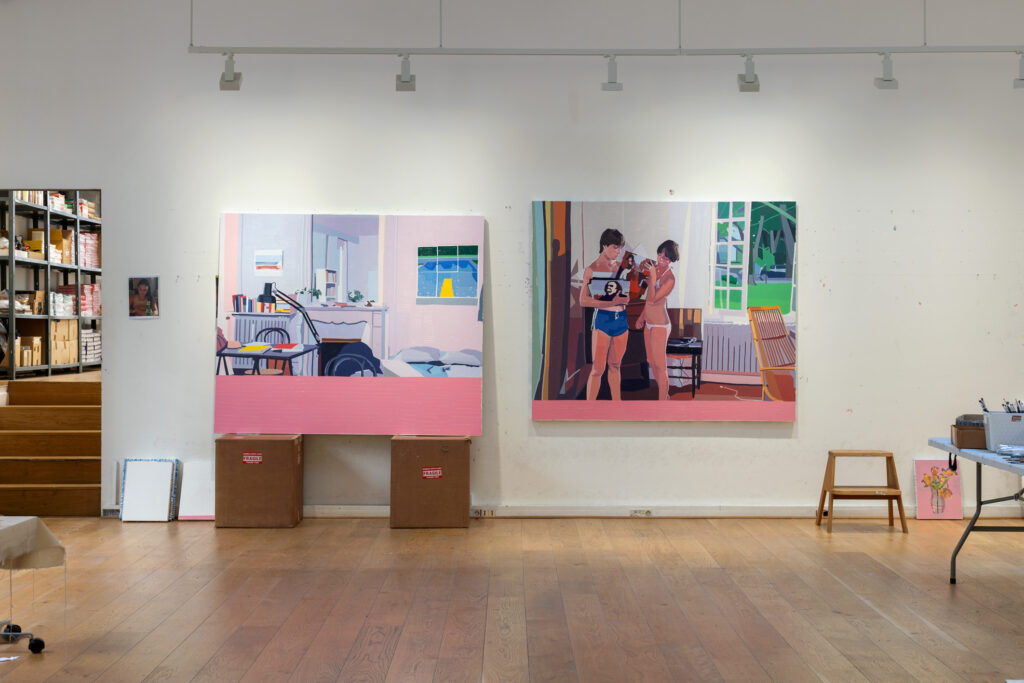 Guy Yanai, studio view