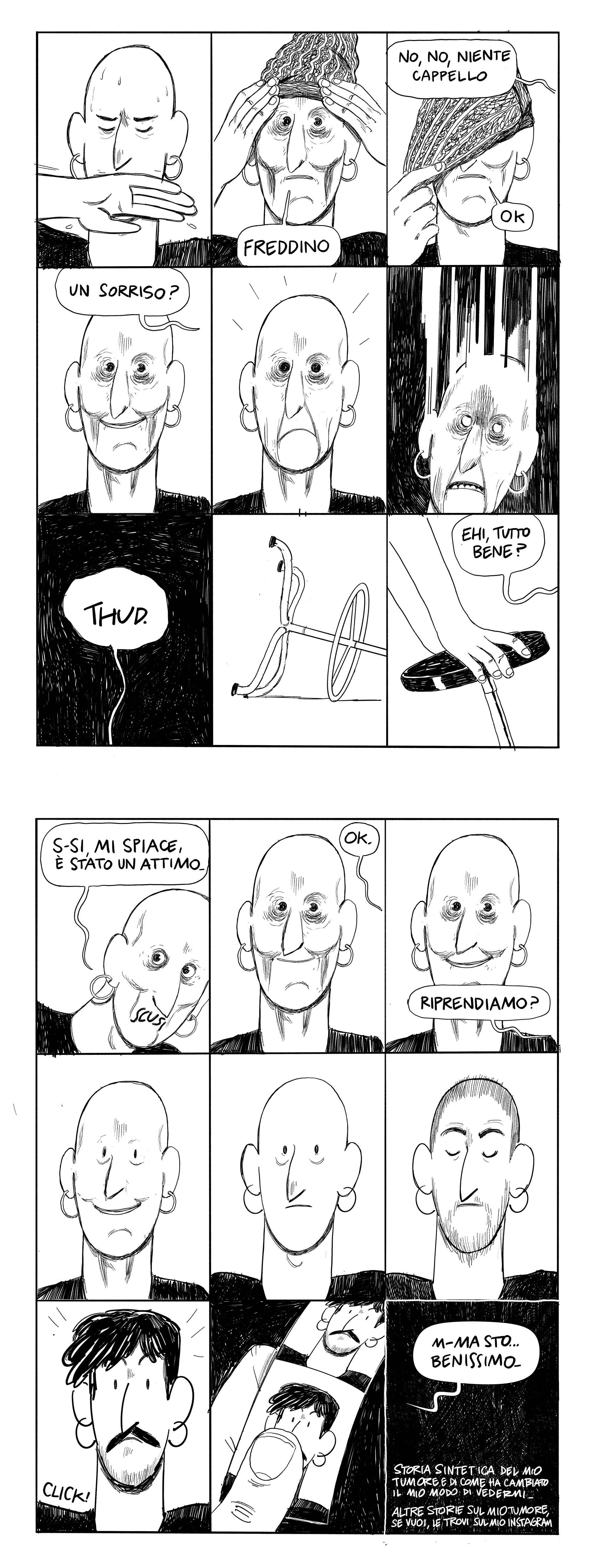 Il fumetto di Kanjano per Artribune Magazine