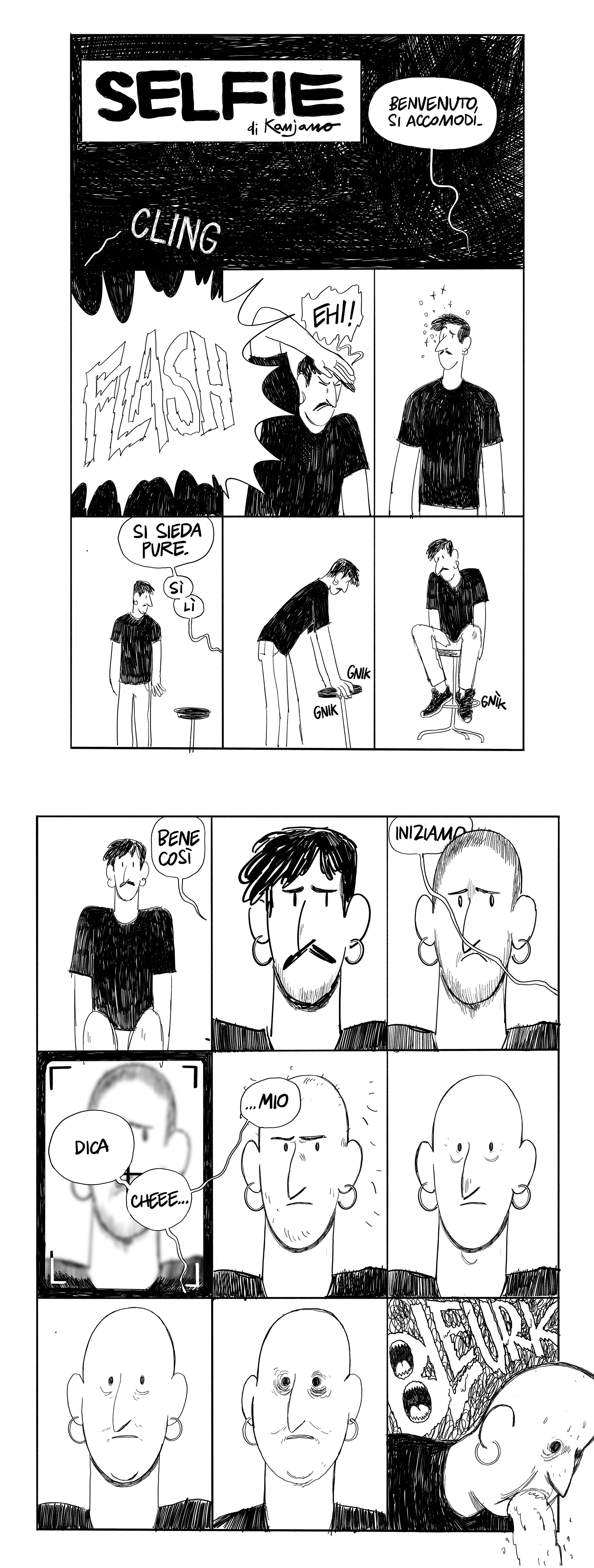 Il fumetto di Kanjano per Artribune Magazine