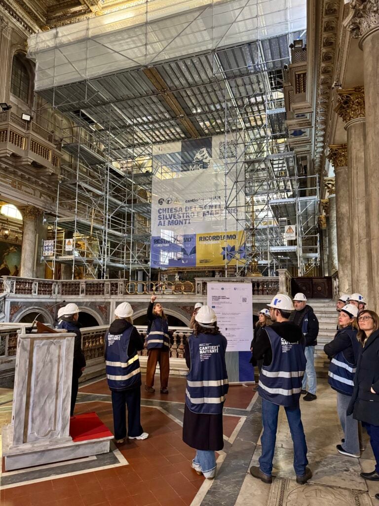 Cantieri Narranti, Chiesa dei Santi Silvestro e Martino ai Monti. Photo Alessio Carlino, Cantieri Narranti, SSABAP