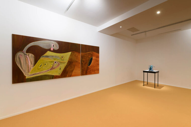 El metal que suena, installation view, Galleria Gilda Lavia. Ph: Giorgio Benni