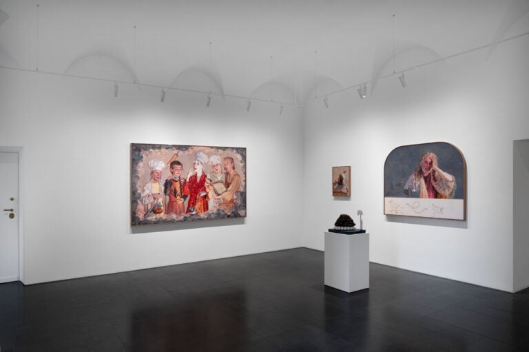 Kati Heck, Il Brodo, Tim Van Laere, Roma, Installation view