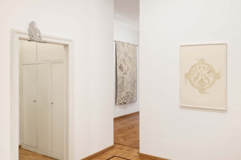 Installation view: Claudia Losi, Tempo crudo, Monica De Cardenas, Milano