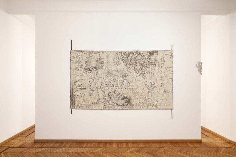 Installation view: Claudia Losi, Tempo crudo, Monica De Cardenas, Milano