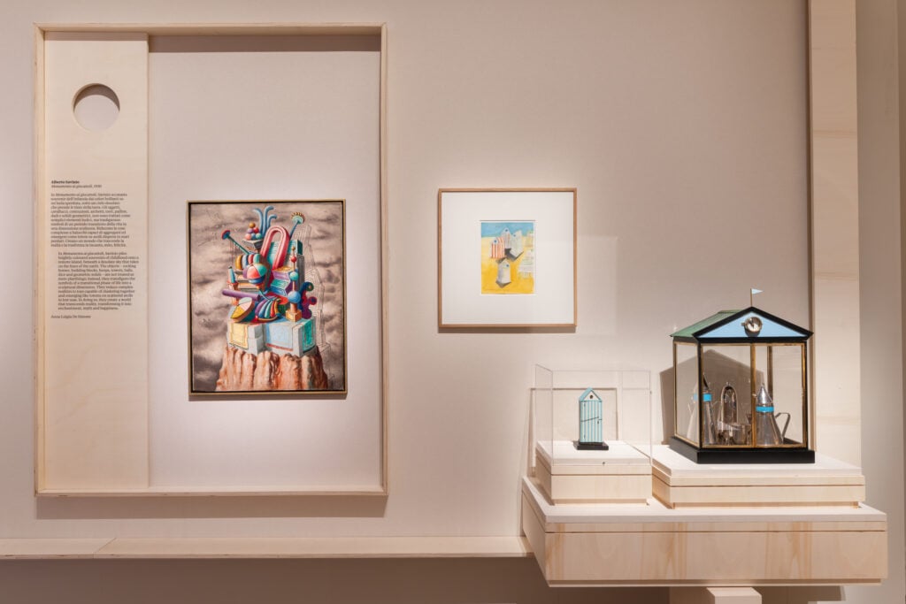 Metafisica/Metafisiche, installation view, Milano 2026. Photo Lorenzo Palmieri