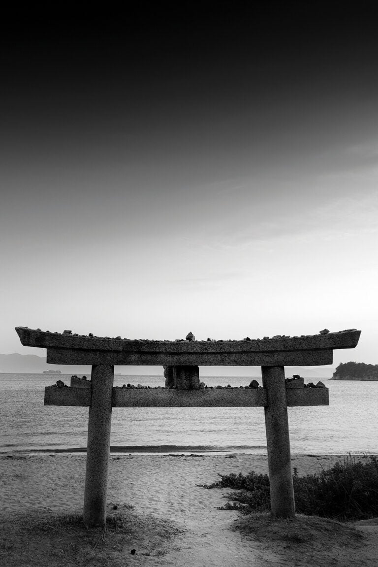 Mostra "La Via del Sabi", Andrea Lippi, Isola di Naoshima, 2016
