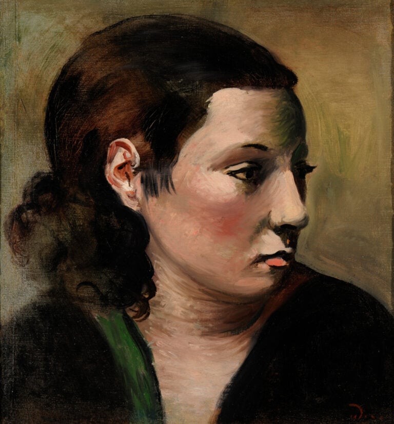 Mostra LES MODERNES. Andr&eacute; Derain [s.d.]. Portrait de Femme. Image &copy; Lyon MBA &ndash; Photo Alain Basset