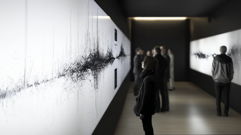 Opera Sistema, Mockup Mostra ResNet, Reticoli di Risonanza 2026, © Dario Buratti