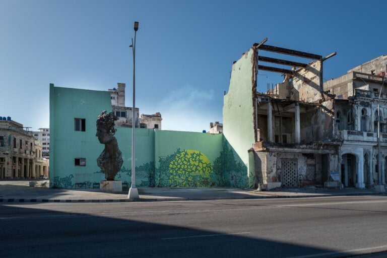 Pipe Yanguas, Nature Find a Way, 2024. Murale alla 15 Biennale de l'Avana - Cuba. Foto dell'artista