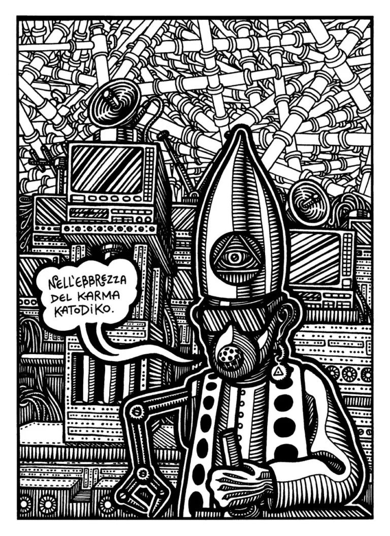 Il mitico Prof. Bad Trip entra nelle collezioni del museo Mart. Acquisito l&rsquo;archivio dell&rsquo;artista radicale dell&rsquo;underground italiano