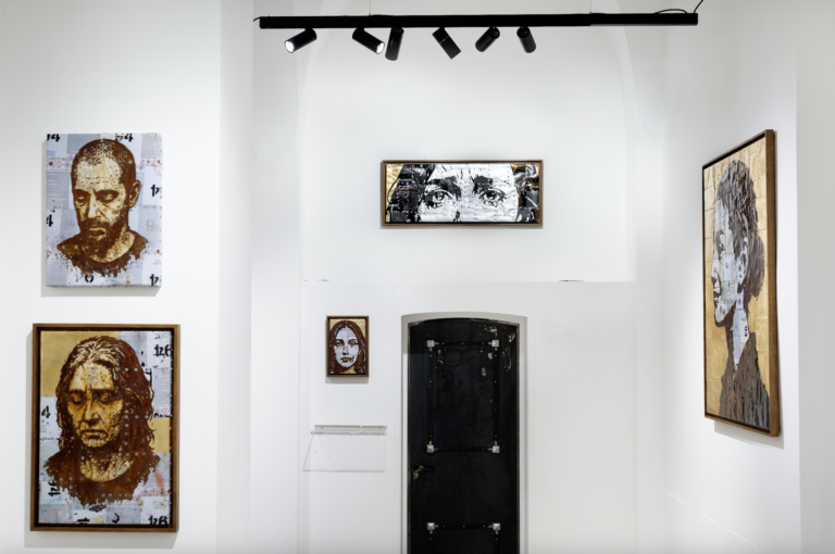 Ecce Homo, Ecce Eva (Quelli che si ricordano) di Ache 77 da Street Levels Gallery a Firenze