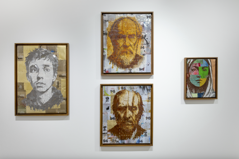 Ecce Homo, Ecce Eva (Quelli che si ricordano) di Ache 77 da Street Levels Gallery a Firenze