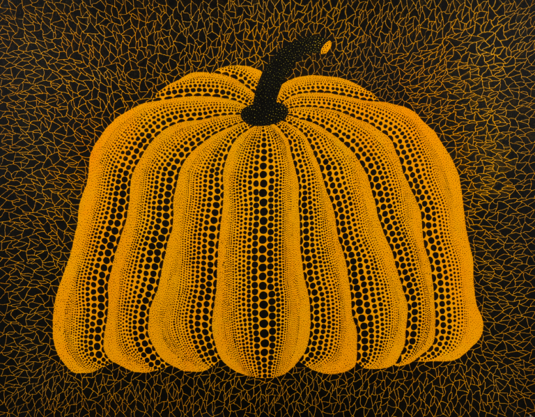 Yayoi Kusama, Pumpkin, 1991. Acrylic on canvas, 91 x 116.7 cm. Collection of the artist &copy; YAYOI KUSAMA