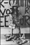 Yayoi Kusama in her Studio in New York in 1971 photographed by Tom Haar. Photo: Tom Haar &copy; YAYOI KUSAMA