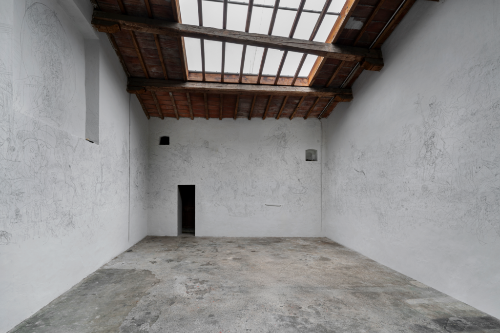 Fabrizio Ajello, Niente di grave, Villa Rospigliosi, Prato. Ph: Sara Sassi OKNO studio