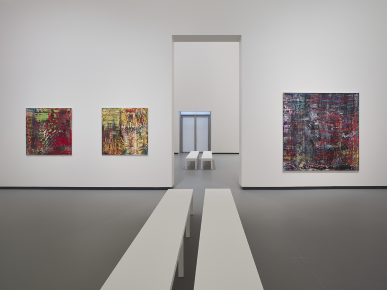Installation view: Gerhard Richter, Fondation Louis Vuitton