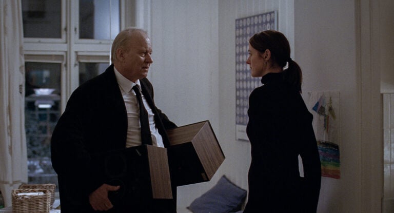 Sentimental Value. Renate Reinsve, Stellan Skarsgard. Photo Kasper Tuxen Andersen