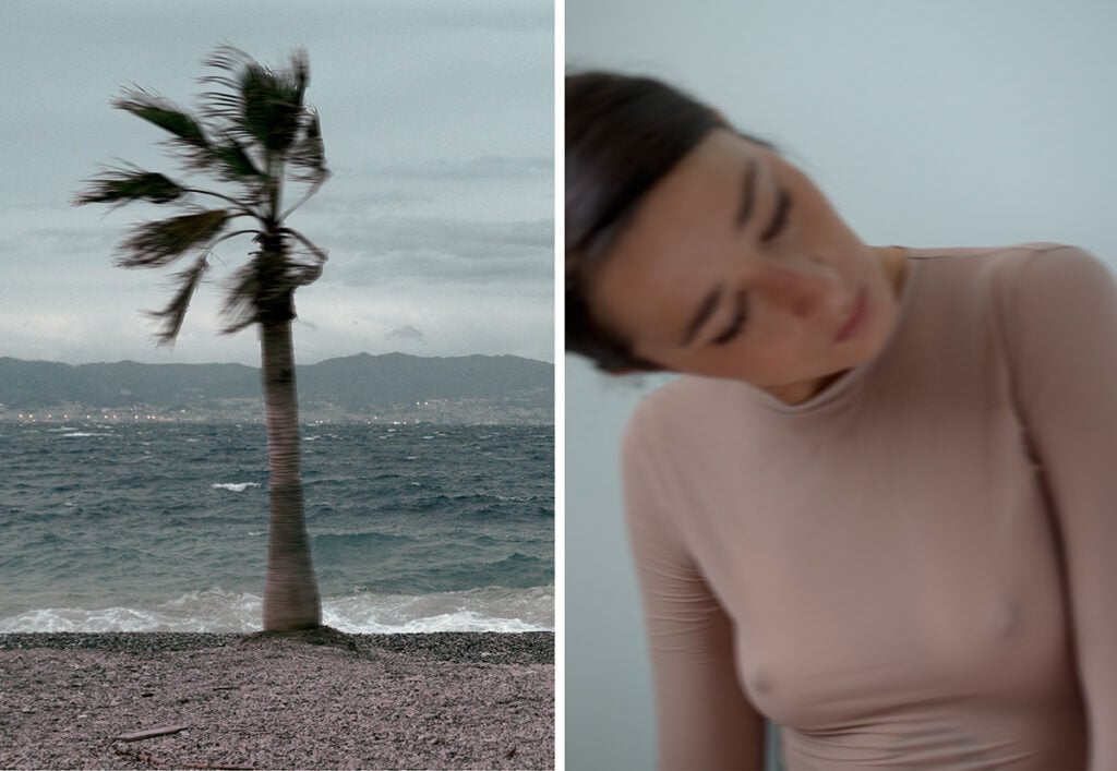 Sofia Uslenghi, Earth Diptychs, Lo Stretto di Messina, 2019
