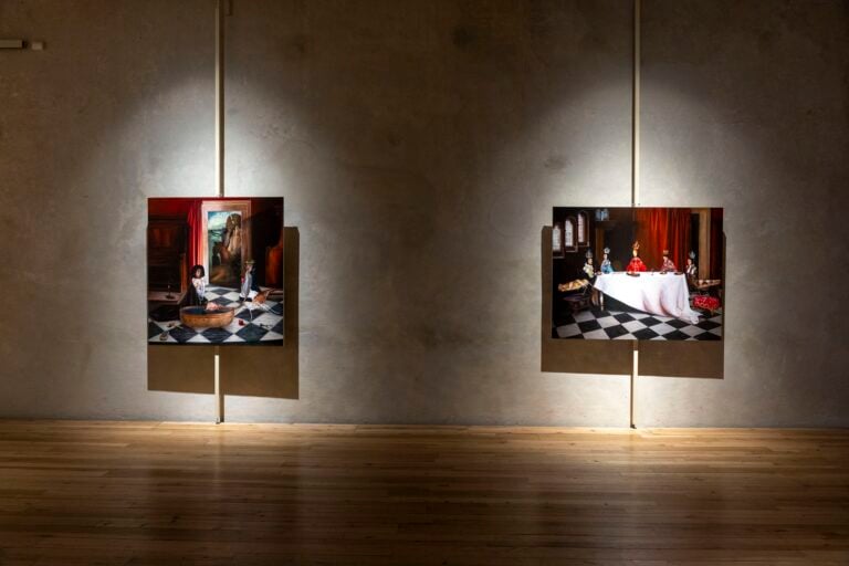 Teodora Axente, Metamorfosi del Sacro, installation view, Santa Maria della Scala. Ph. Marco Donati, 2025