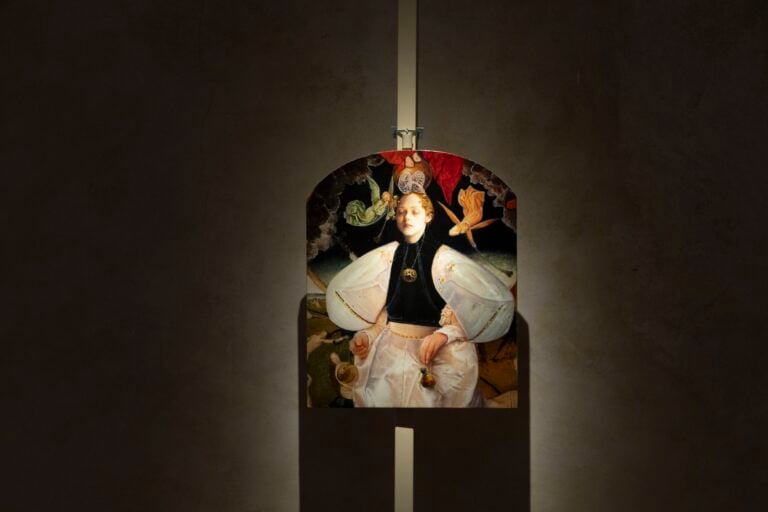 Teodora Axente, Metamorfosi del Sacro, installation view, Santa Maria della Scala. Ph. Marco Donati, 2025