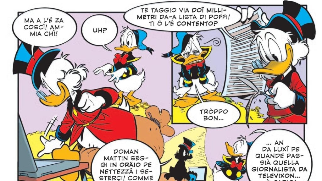 Topolino parla calabrese nelle nuove versione dialettali del fumetto (e non solo calabrese)
