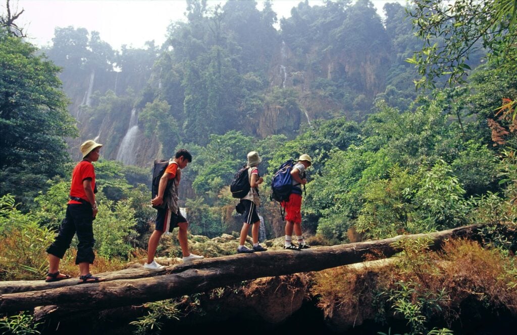 Trekking al Namtok Thi-lo-Su, nella provincia di Tak. Crediti Turismo Thailandese