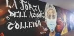 Trento, sottopasso di via Canestrini, murales dedicati al personale medico durante il Covid