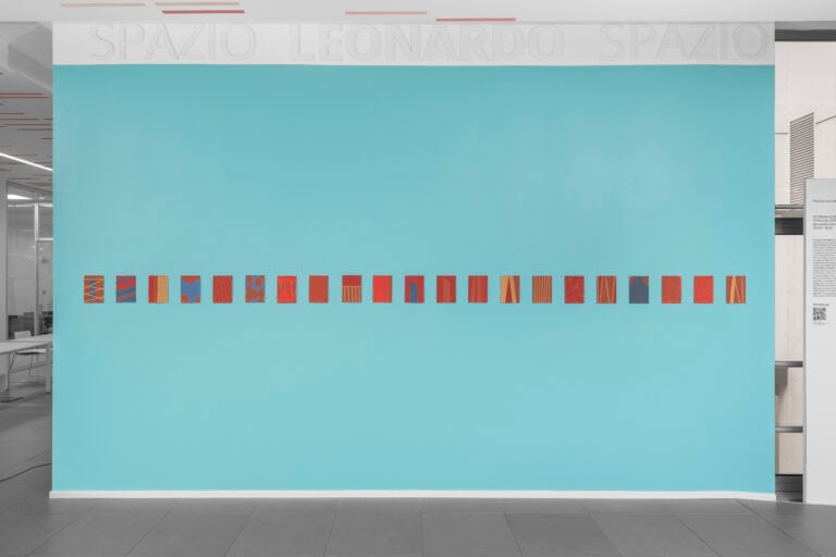 Michele Lombardelli, Partiture Sottrattive. Spazio Leonardo, Milano - UNA Galleria, Piacenza. Foto: Cosimo Filippini, 2025