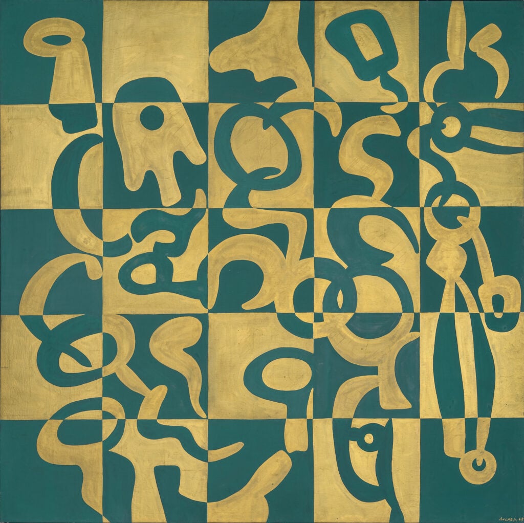 Oroargento mostra di Carla Accardi a Verona, installation view