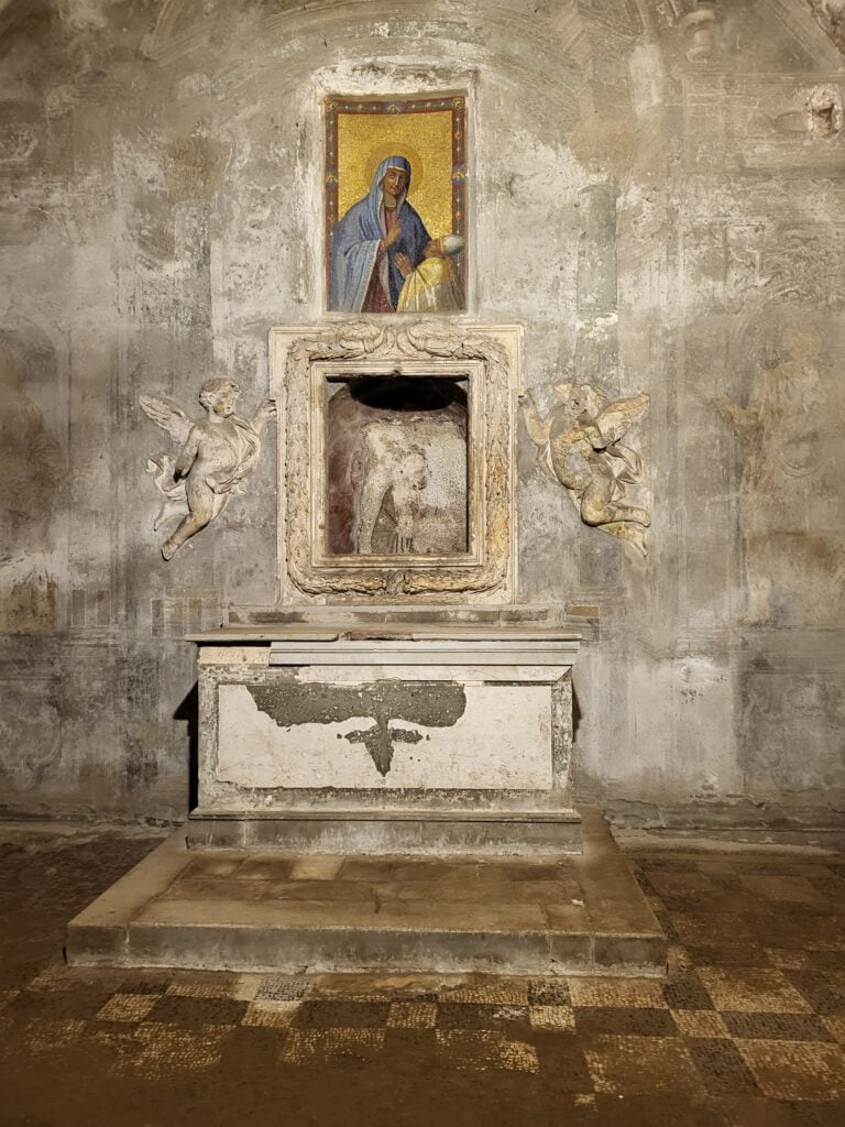 Chiesa dei Santi Silvestro e Martino ai Monti. Gli ambienti sotterranei