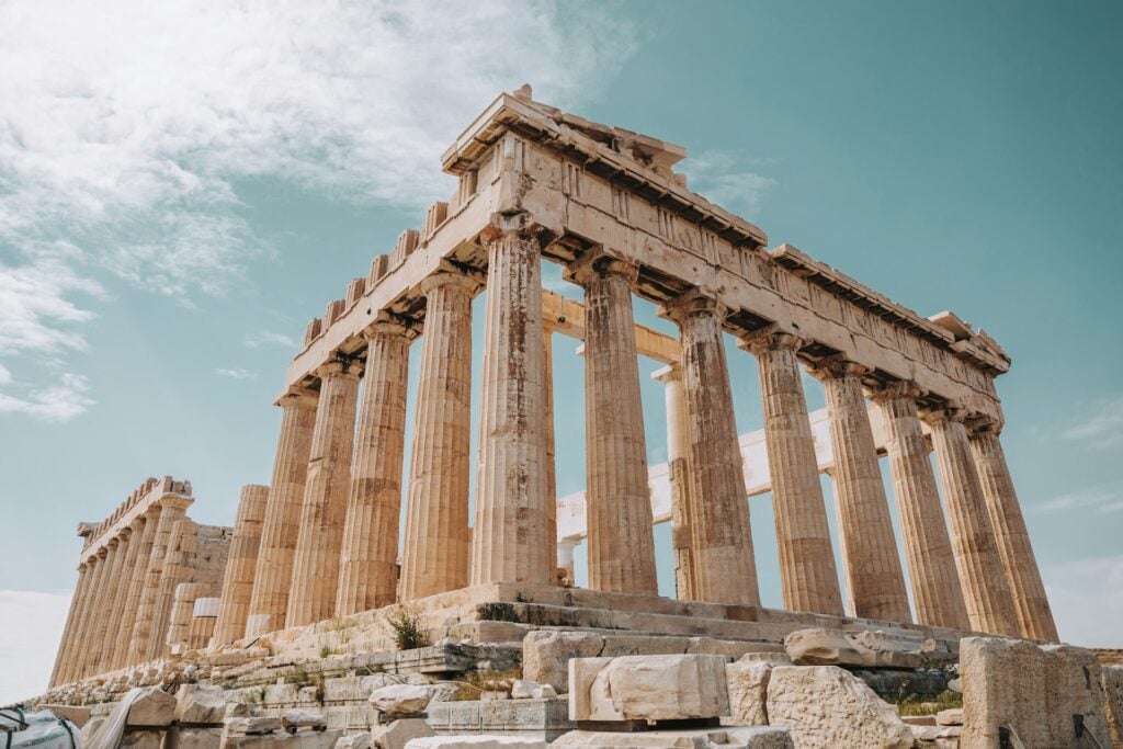 Partenone, Atene. Foto di Spencer Davis su Unsplash